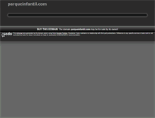 Tablet Screenshot of parqueinfantil.com